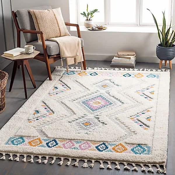 Livabliss Hochflor-Teppich DURANGO, rechteckig, Höhe: 35 günstig online kaufen
