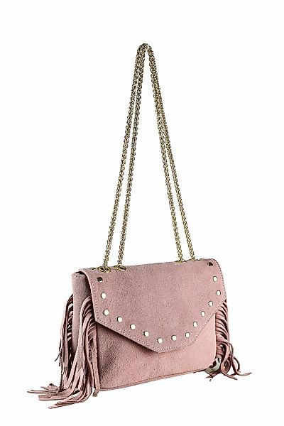 COLLEZIONE ALESSANDRO Umhängetasche "Mini-Jesse" aus Wildleder mit Fransen günstig online kaufen