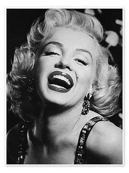 Posterlounge Wandbild Marilyn Monroe Lipstick, Celebrity Collection, erhält günstig online kaufen