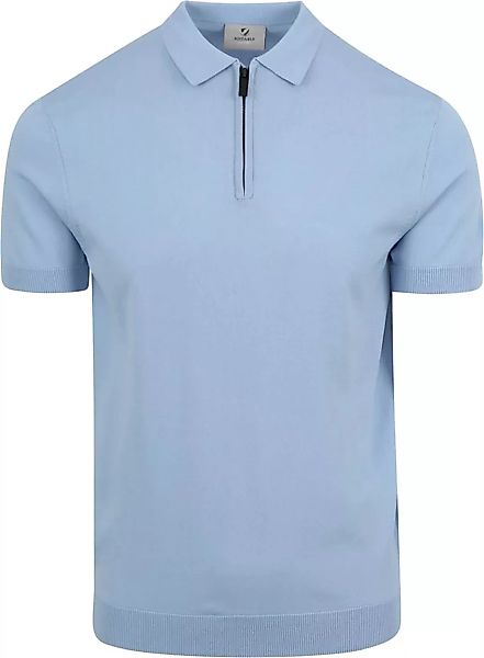 Suitable Cool Dry Knit Poloshirt Hellblau - Größe M günstig online kaufen