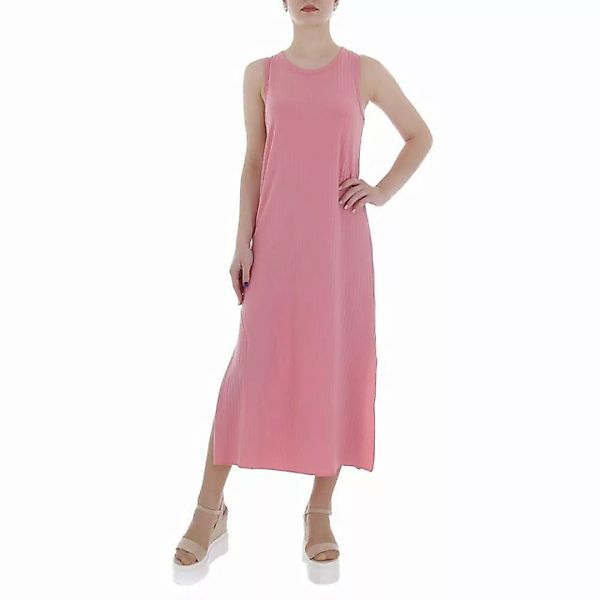 Ital-Design Sommerkleid Damen Freizeit (86164346) Stretch Rippstrickoptik M günstig online kaufen