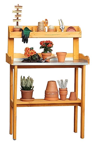 promadino Pflanztisch, BxTxH: 84x38x130 cm günstig online kaufen