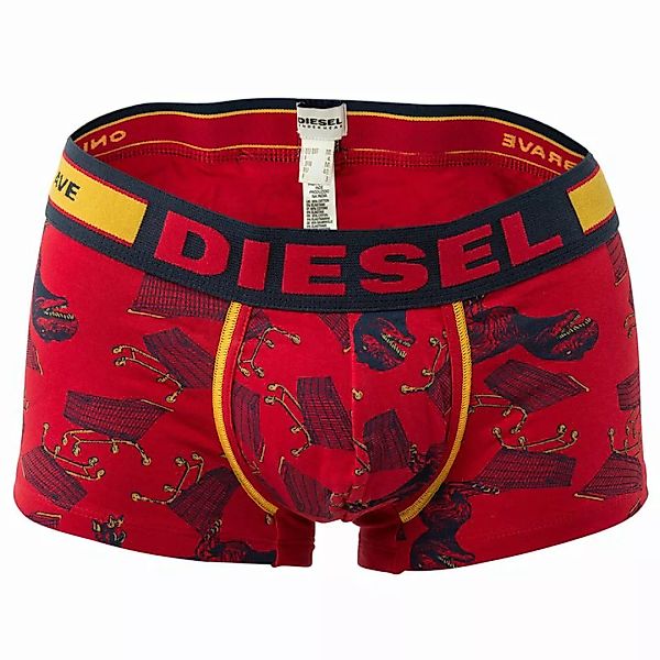 Diesel Herren Boxer-Shorts UMBX Hero Boxer Shorts Motivdruck - Rot oder Bla günstig online kaufen