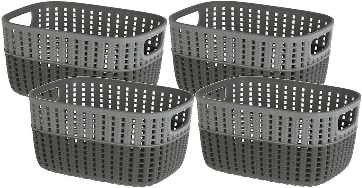 Koopman Aufbewahrungskorb Organizer Box Kiste Kunststoff günstig online kaufen