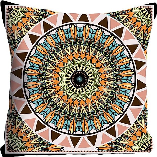queence Dekokissen »»Mandala«,«, Kissenhülle ohne Füllung, 1 Stück günstig online kaufen