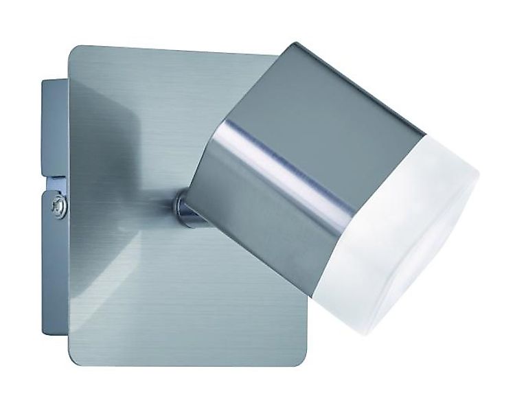 Deckenleuchte ROUBAIX Einflammig von REALITY Leuchten Metall Nickel Matt / günstig online kaufen