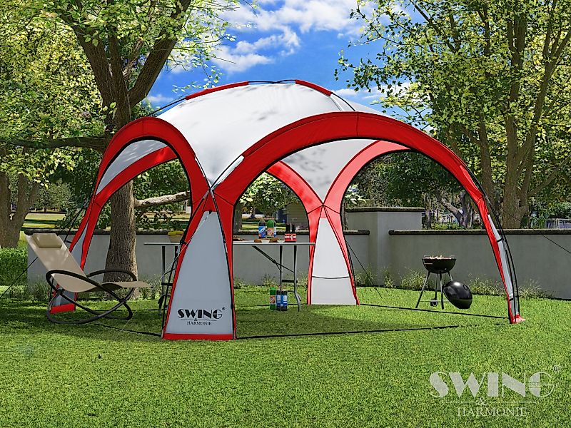 Swing&Harmonie Faltpavillon LED Event Pavillon 3,6 günstig online kaufen