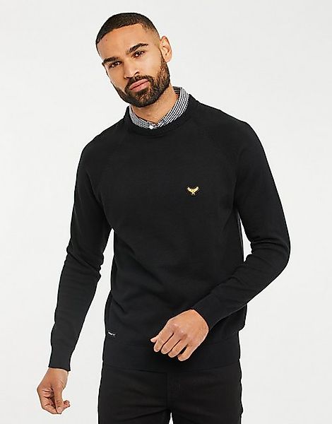 Threadbare Rundhalspullover THB Jumper Pecan mit integriertem Kragen günstig online kaufen