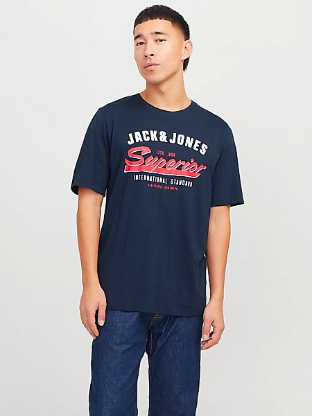 Jack & Jones Rundhalsshirt JJELOGO TEE günstig online kaufen
