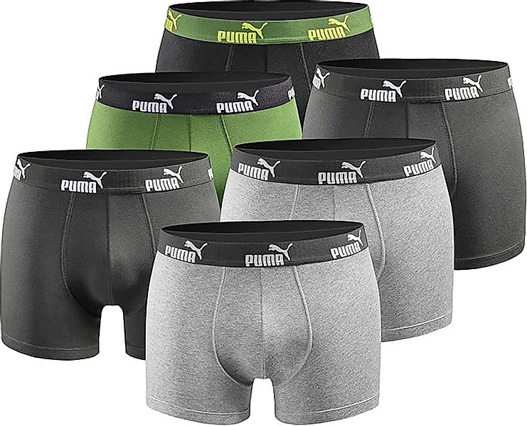 PUMA Boxershorts Puma 6er Pack Herren günstig online kaufen