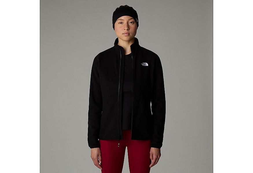 The North Face Fleecejacke W 100 GLACIER FZ - EU (1-St) mit Logostickerei günstig online kaufen