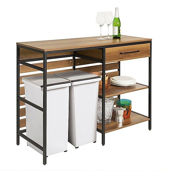 SoBuy Küchenbuffet FSB71 Sideboard mit 1 günstig online kaufen