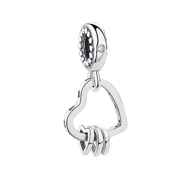 PANDACHARMS Bead Alle meine Herzen Anhänger für Charm Armband, 925er Silber günstig online kaufen