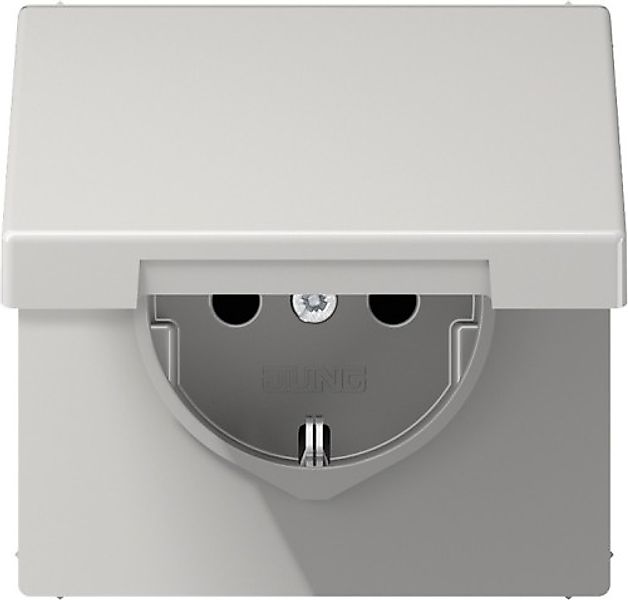 Jung SCHUKO-Steckdose 16A 250V Klappdeckel LS 1520 KL LG - LS1520KLLG günstig online kaufen
