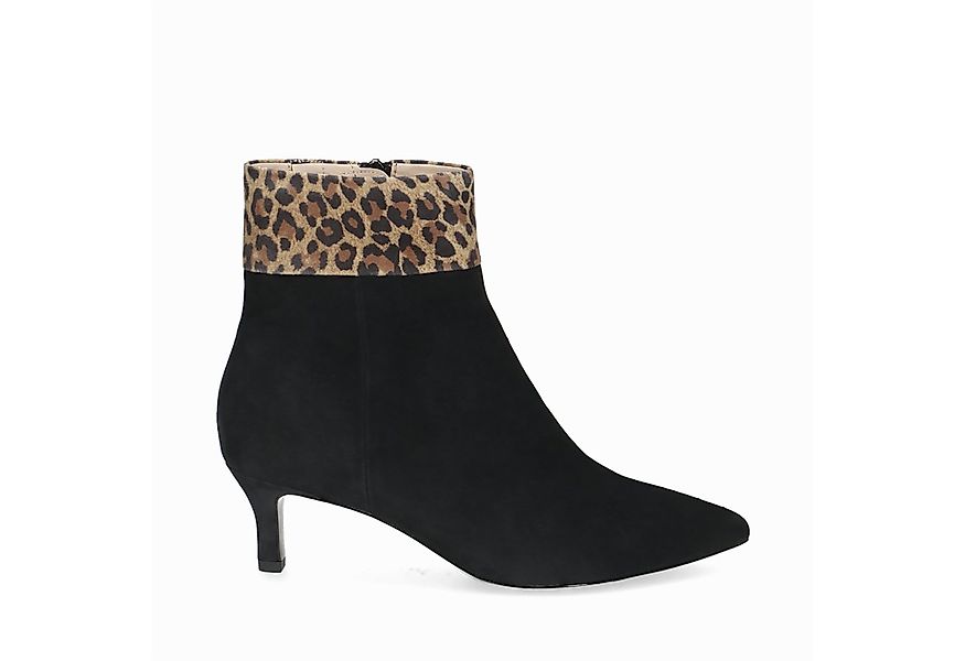 Peter Kaiser Peter Kaiser 75322 012, Stiefeletten, Schwarz / Leo-Look, Dame günstig online kaufen