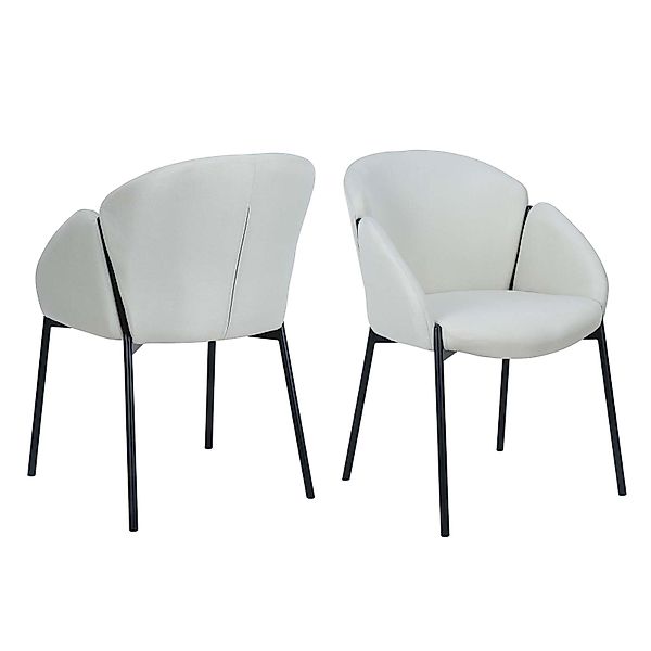 OTTO home Esszimmerstuhl »Westfox« () 2 Stk.gepolsterte Rückenlehne, Armleh günstig online kaufen