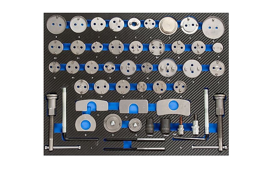 TRUTZHOLM Werkzeugset Bremskolbenrücksteller-Set 50-tlg.in Werkstattwagen E günstig online kaufen