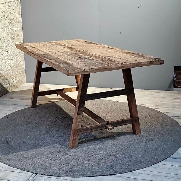 Esstisch Tisch Küchentisch Massiv Massivholz Natur günstig online kaufen