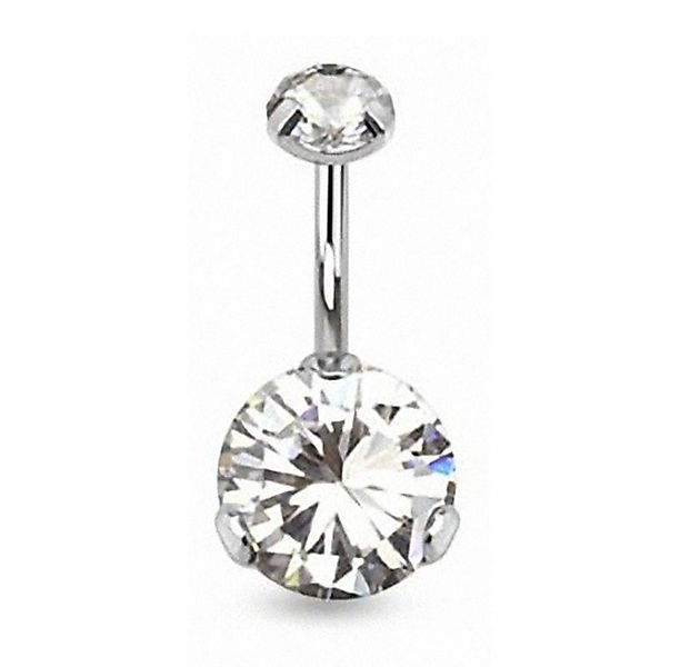 Taffstyle Bauchnabelpiercing Piercing Chirurgenstahl Kristall Kugel, Bauchn günstig online kaufen