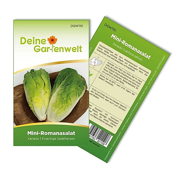 Deine Gartenwelt Mini-Romanasalat Xanadu Samen günstig online kaufen