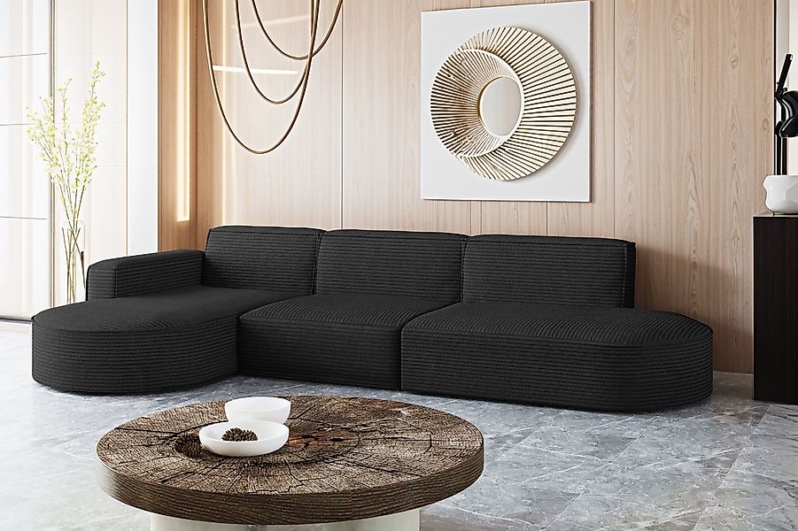 Kaiser Möbel Ecksofa Designer, Sofa L günstig online kaufen