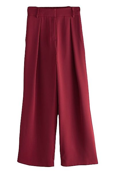 Next Palazzohose Hose mit weitem Bein und Elastikrücken – Kurzgröße (1-tlg) günstig online kaufen