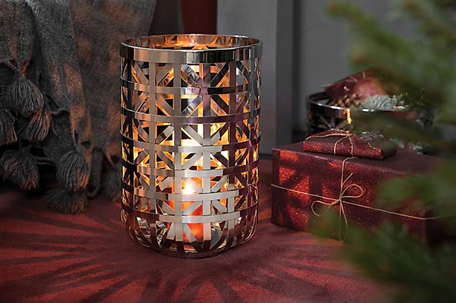 Fink Windlicht "JORIS, Weihnachtsdeko" aus Edelstahl günstig online kaufen