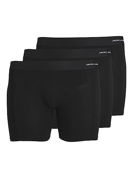 Jack&Jones 3er-Pack Pants aus Bambus-Viskose-Mix mit Stretch Farbe schwarz günstig online kaufen