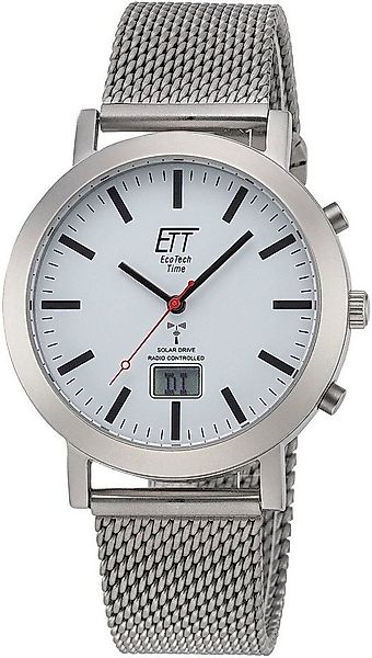 ETT Funkuhr Station Watch, EGS-11579-11M, Armbanduhr, Herrenuhr, Datum, Sol günstig online kaufen
