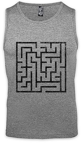 Urban Backwoods Tanktop Maze III Ärmelloses T-Shirt Labyrinth Esoterik Myst günstig online kaufen