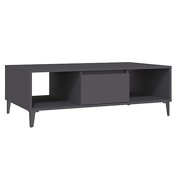 Couchtisch Grau 103,5x60x35 Cm Spanplatte günstig online kaufen