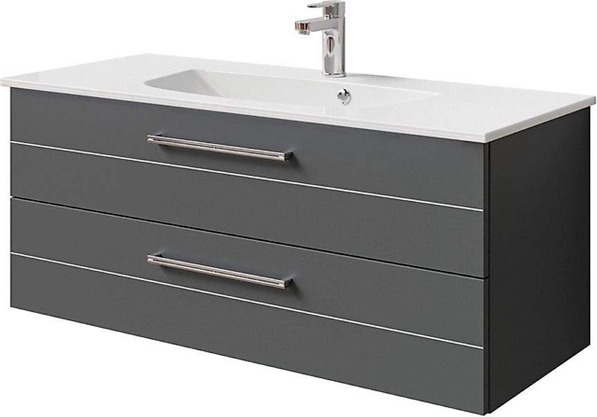 Saphir Waschtisch »Serie 6025 Mineralmarmor-Waschtisch mit Unterschrank, 11 günstig online kaufen