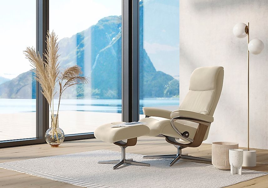 Stressless® Relaxsessel »View«, (Set, Relaxsessel mit Hocker), mit Hocker, günstig online kaufen