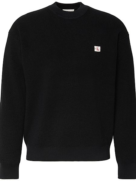 Calvin Klein Jeans Rundhalspullover LS EZ günstig online kaufen