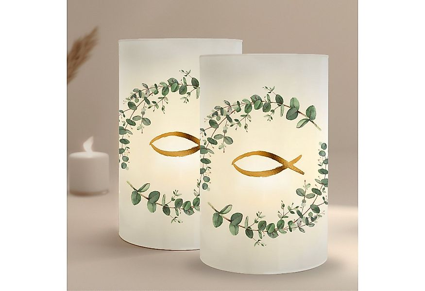 MeinBaby123® Papierdekoration 10 Windlichter Taufe, Taufe Deko, Taufe Windl günstig online kaufen