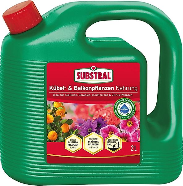 Evergreen Pflanzenstärkungsmittel Substral Spezial-Flüssigdünger für Kübel- günstig online kaufen