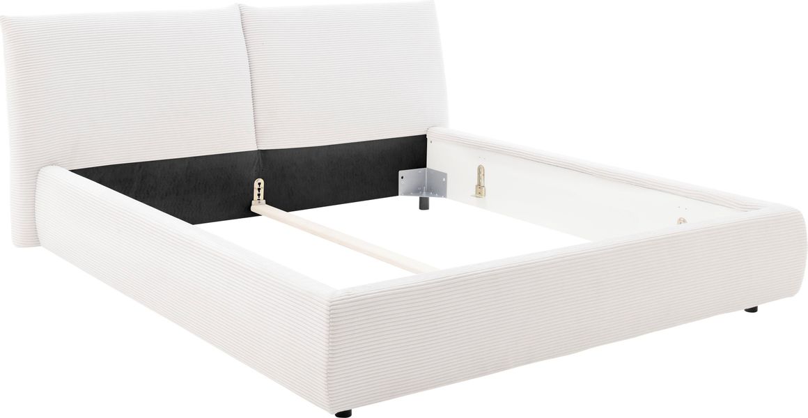 PLACES OF STYLE Polsterbett "Priora in 4 Breiten bis 200cm" auch in NaturLE günstig online kaufen