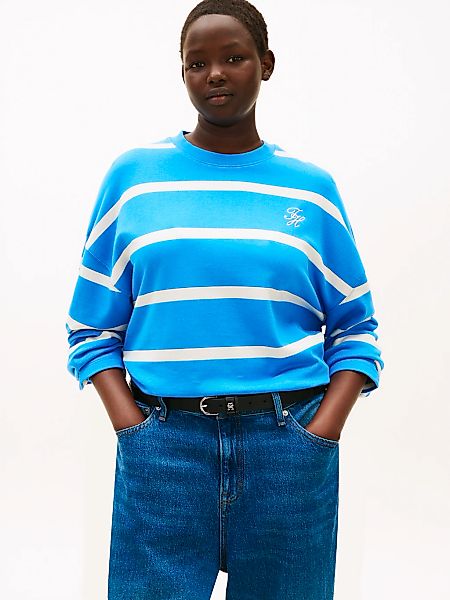 Tommy Hilfiger Curve Sweatshirt "CRV TH SCRIPT MDRN TERRY SWTSHRT", in groß günstig online kaufen