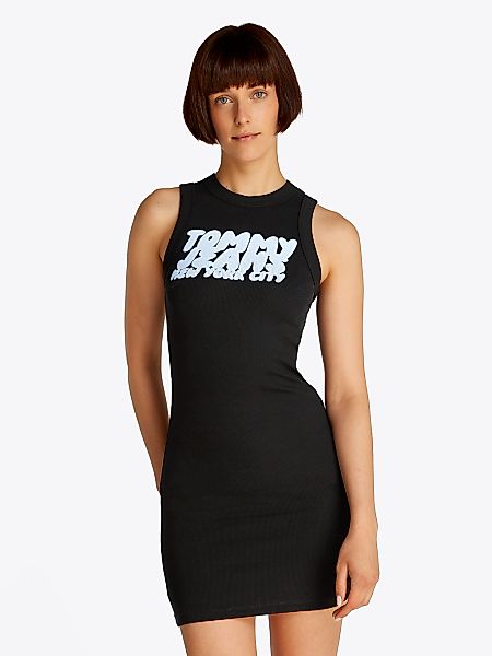 Tommy Jeans Minikleid "TJW TJ BUBBLE TANK DRESS", mit Logodruck günstig online kaufen