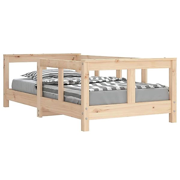 vidaXL Kinderbett 70x140 cm Massivholz Kiefer 834426 günstig online kaufen