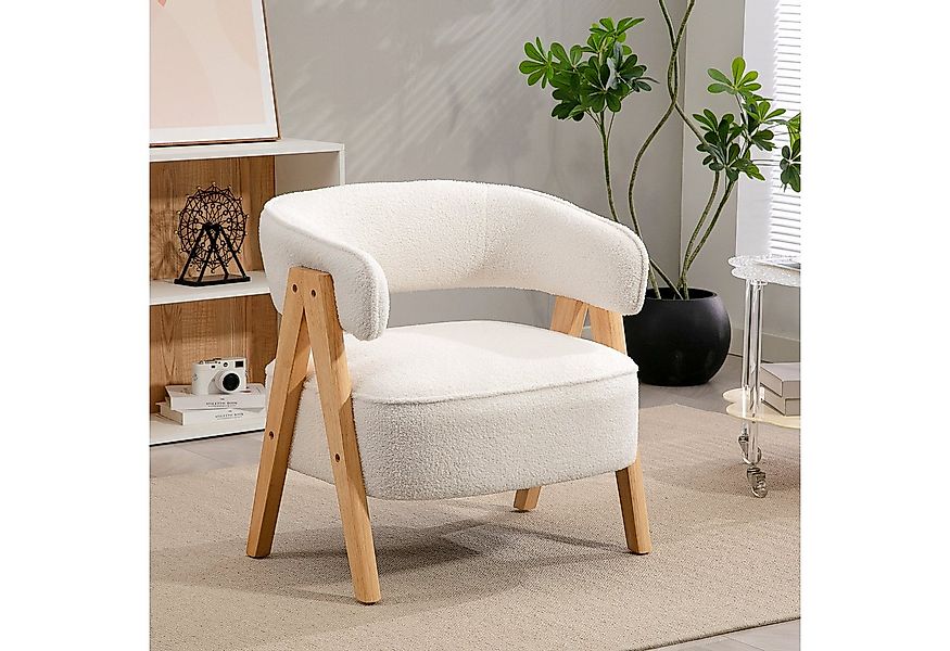 HOMCOM Relaxsessel Polstersessel (Armlehnstuhl, 1-St., Wohnzimmer-Sessel), günstig online kaufen