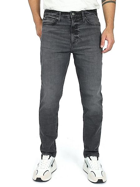 Lee® Tapered-fit-Jeans Regular Fit mit zulaufendem Bein - AUSTIN DARK SMOKE günstig online kaufen