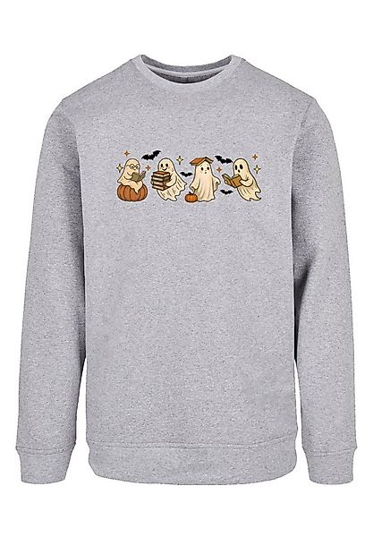 F4NT4STIC Sweatshirt Halloween Geist Cute Buch Premium Qualität günstig online kaufen