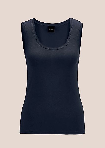 MADELEINE Trägertop "Tanktop Tanktop mit breiten Trägern" Glatte Jerseyware günstig online kaufen