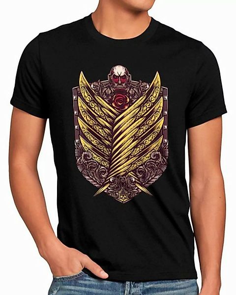 style3 T-Shirt Victorian Colossus attack on titan anime japan manga aot günstig online kaufen