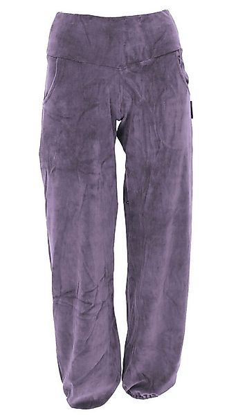 Guru-Shop Relaxhose Boho Samt Pluderhose, Wohlfühlhose, Yogahose -.. altern günstig online kaufen