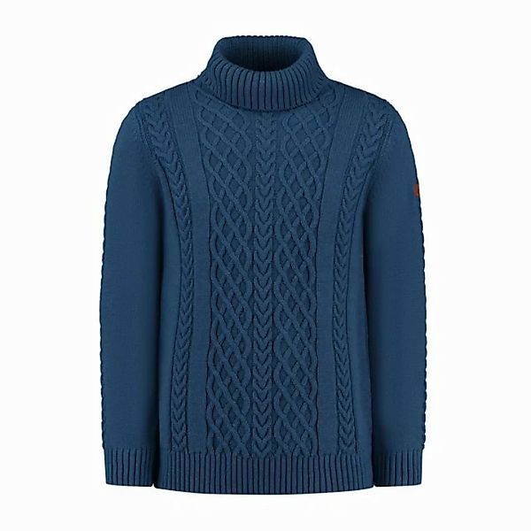 Travelin' Strickpullover Travelin' Coll Oulu Men Blue L günstig online kaufen