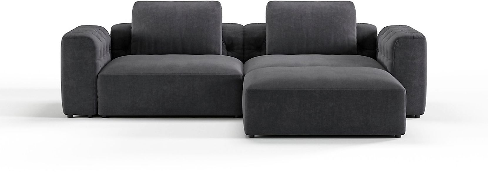 RAUM.ID Ecksofa »Cushid L-Form«, Modulset, bestehend aus 3 Teilen günstig online kaufen