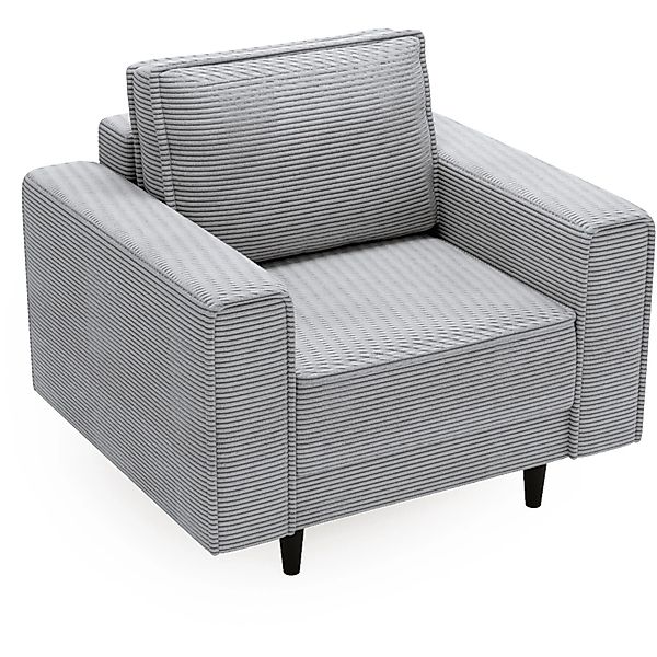 Beautysofa Relaxsessel Monte (Hellgrau Sessel aus günstig online kaufen