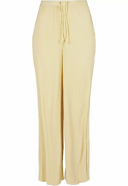 URBAN CLASSICS Stoffhose "Urban Classics Damen Ladies Plisse Pants", (1 tlg günstig online kaufen